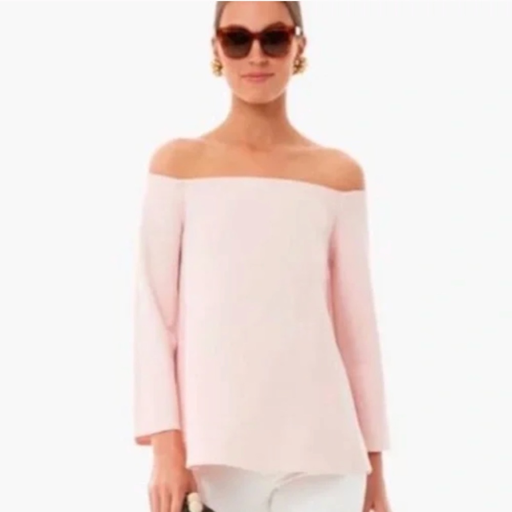 Pink Miranda Off The Shoulder Blouse Tuckernuck S